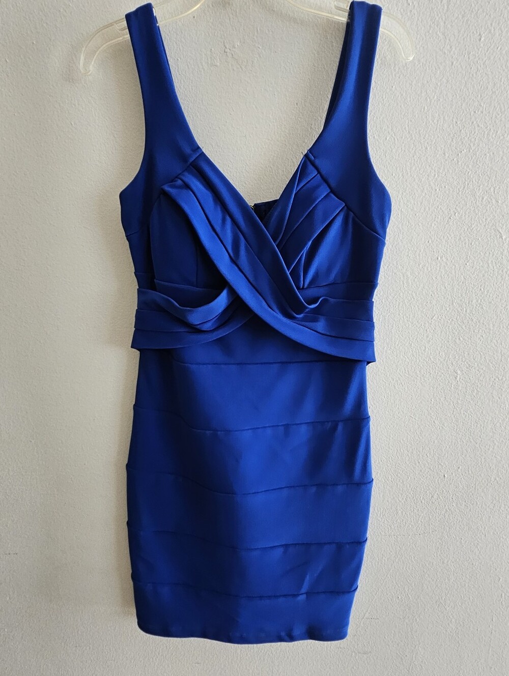 Emerald Sunday Royal Blue Bodycon Dress Size S